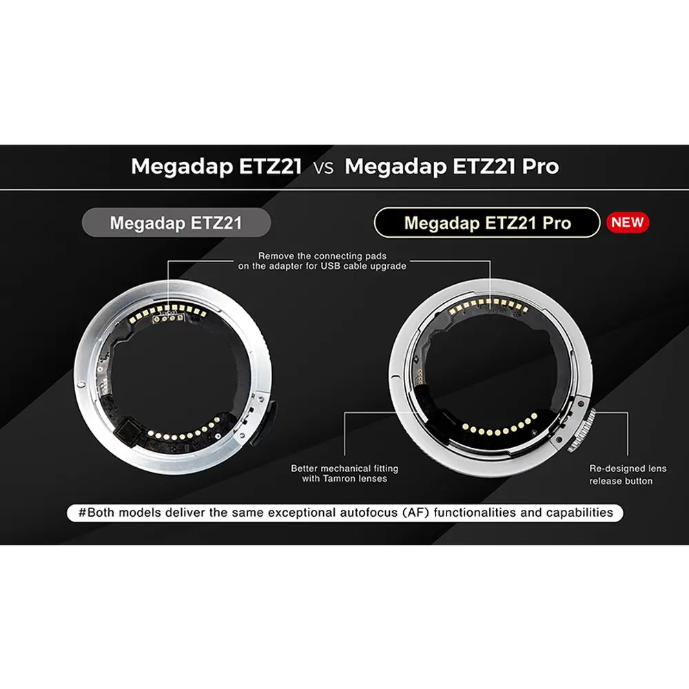 マウントアダプター Megadap ETZ21 Pro つよかっ