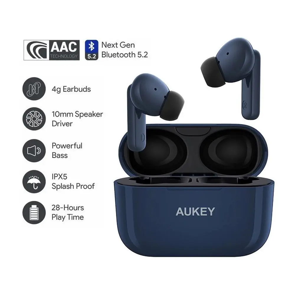 Aukey portable true wireless earbuds 2025