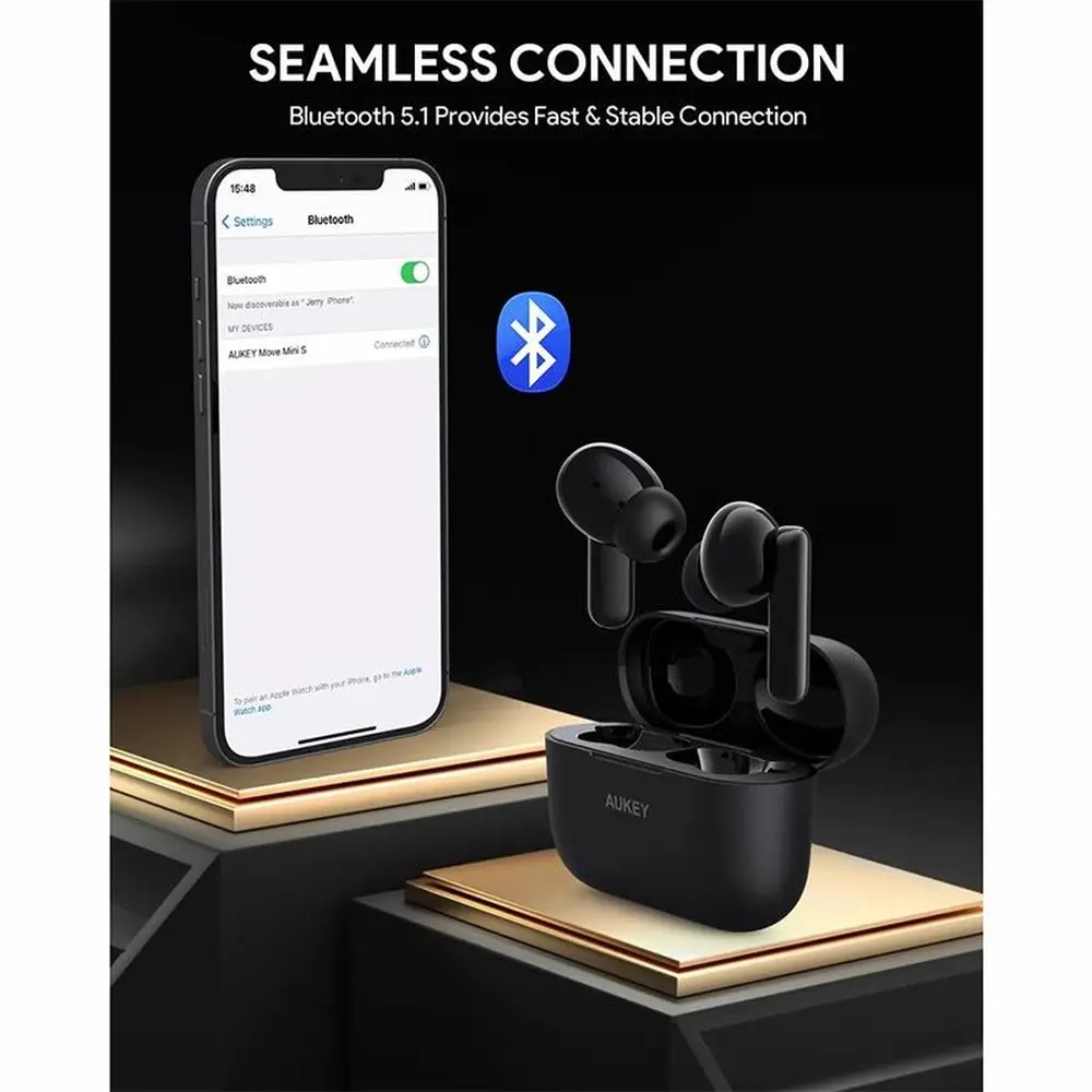 AUKEY EP M1S Move Mini S True Wireless Earbuds Blue
