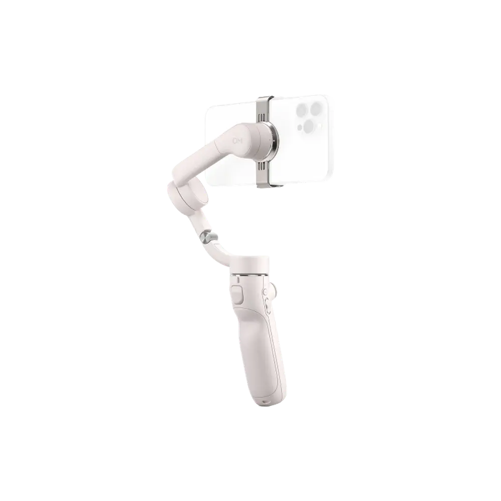 スマホアクセサリー DJI Osmo Mobile 5 Sunset White DJI OM 5 Smartphone Gimbal (Sunset White) — Hot Rod Cameras