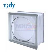 Tidy Glass Block Hollow Sun 8x19x19 Cm
