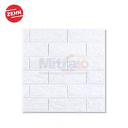 Zehn Wallpaper Decor Dinding DS-13 White 70x77x0.8 Cm