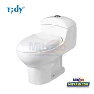 Tidy Kloset Duduk Satu Bagian FSA0042 42cm x 68cm xc 59cm Putih