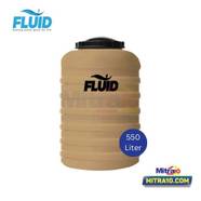 Fluid Toren Air Kapasitas 550 Liter Emas