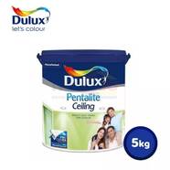 Dulux Pentalite Cat Plafon White Supermatt 108 5 Kg