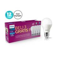 Philips Lampu Bohlam Led 16383/3008583 12 Watt Putih (4 Pcs)