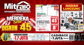 Merdeka Sale Diskon s.d 45% | Periode : 1-31 Agustus 2025