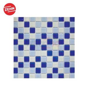 Zehn Keramik Dinding Dapur Glass Mozaik MC-13 30x30 Cm Biru