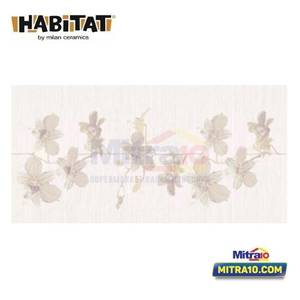 Habitat Keramik Dinding WT.KW I Stella L.Cream 25 x 50 CM Krem