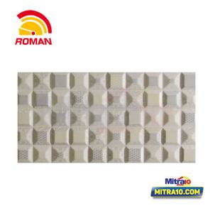 Roman Keramik Dinding Kw.1 1W52753 (C) 25X50(F) Cm Drussel Platinum Coklat