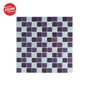 Zehn Keramik Dinding Dapur Glass Mozaik LNG11 30x30 Cm Ungu
