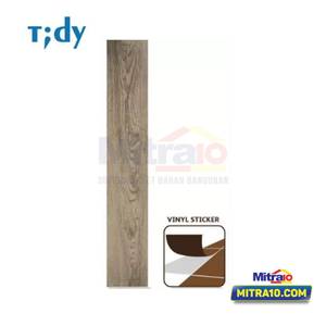 Tidy Vinyl Lantai Motif Kayu HC7256-1 White Wave Wood 90x15 Cm