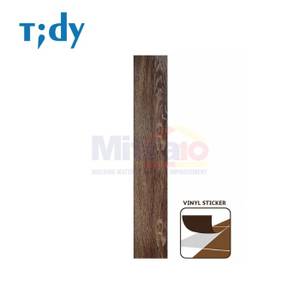 Tidy Vinyl Lantai Motif Kayu HC7264-5 Ocher Wood 90x15 Cm