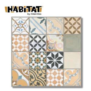 Habitat Keramik Lantai Victoria KW I 50X50 Cm Coklat