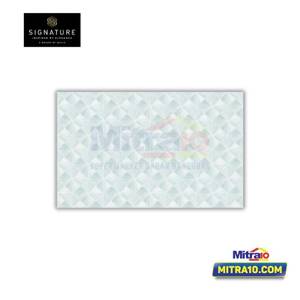 Signature Keramik Dinding Illusionn Grey 25x40 Cm