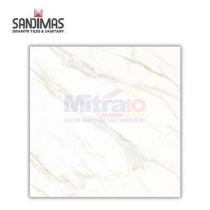 Sandimas Granite Lantai Tiffany White 80x80 Cm 