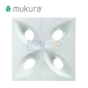 Mukura Rooster Keramik Ventilasi Udara Kawung Opaque 20x20 Cm (10 Pcs)