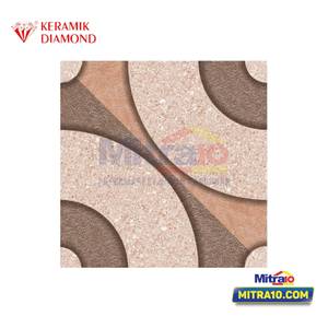 Diamond Keramik Lantai Kw.1 Alabama Brown 50x50 Cm