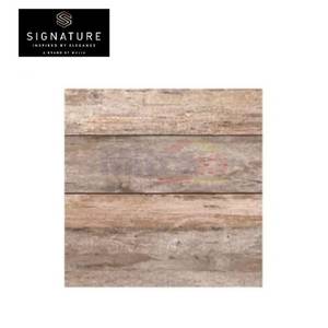 Signature Keramik Lantai Kw.1 Angelwood Brown 40x40 Cm