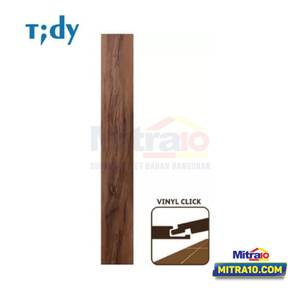 Tidy Vinyl Lantai Motif Kayu 116-10 Red Cherry 90x15 Cm