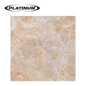 Platinum Keramik Lantai Brescia Brown 40x40 Cm Coklat 