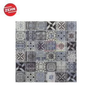 Zehn Keramik Dinding Dapur Glass Mozaik METM-05 30x30 Cm Coklat