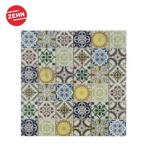 Zehn Keramik Dinding Dapur Glass Mozaik METM-10 30x30 Cm Motif Bunga