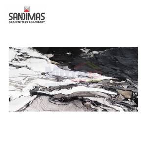 Sandimas Granite Lantai Fortino Black 60x120 Cm