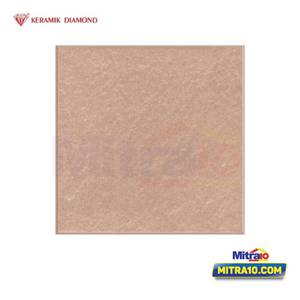 Diamond Keramik Lantai Kw.1 New Stone Brown 40x40 Cm