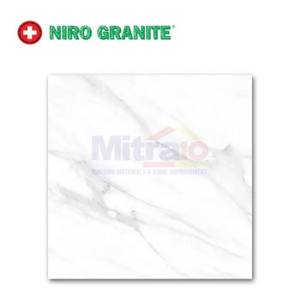 Niro Granite Lantai GLX 06 Lux White Polish 60x60 Cm