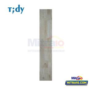 Tidy Vinyl Lantai Kayu CF126-02 Growthring Parquet 90x151x2 Cm Hitam