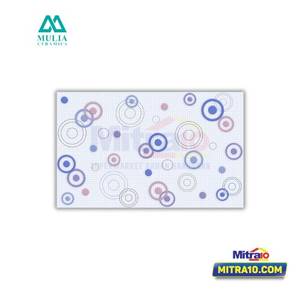 Mulia Tile Keramik Dinding Kw.1 Melodia Blue 25x40 Cm