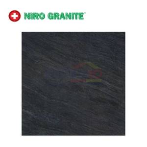 Niro Granite Lantai Polarblack GPB05 Castle Rckmatt 60x60 Cm