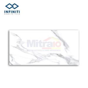 Infiniti Granite Lantai Statuario Grey Glossy 60x60 Cm