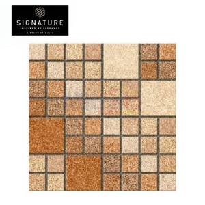 Signature Keramik Lantai Santa Fe Beige 40x40 Cm Coklat  