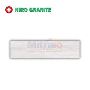 Niro Granite Lantai GFN01 Ash White Str 15x60 Cm