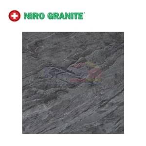 Niro Granite Lantai Murale GMl04 Caviar Black Mtt 60x60 Cm