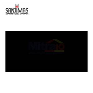 Sandimas Granite Lantai Pure Black 60x120 Cm