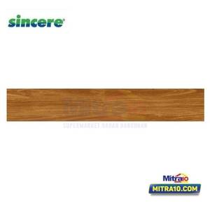 Sincere Granite Lantai REC-WF91508 Glossy Wood 15x90 Cm Coklat Kayu