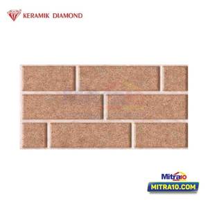 Diamond Keramik Dinding WT.KW.I 25x50 CM Barito Brown