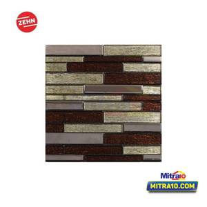 Zehn Keramik DInding Mosaic KER23 30x30x0.6 Cm Golden