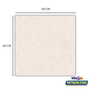 Habitat Keramik Lantai KW.A 60X60 CM (1.08 Meter Square) Duomo Beige Cream Glossy