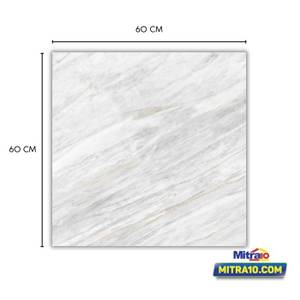 Habitat Keramik Lantai KW.A 60X60 CM (1.08 Meter Square) Zereith Sky Abu Glossy