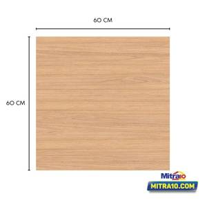 Habitat Keramik Lantai KW.A 60X60 CM (1.08 Meter Square) Borneo Pine Coklat Glossy
