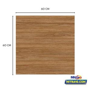 Habitat Keramik Lantai KW.A 60X60 CM (1.08 Meter Square) Borneo Teak Coklat Glossy