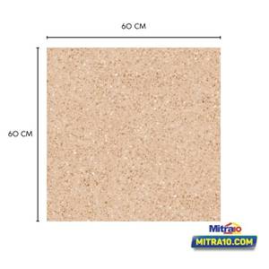 Habitat Keramik Lantai KW.A 60X60 CM (1.08 Meter Square) Carilo Beige Putih Coklat Matt Structured