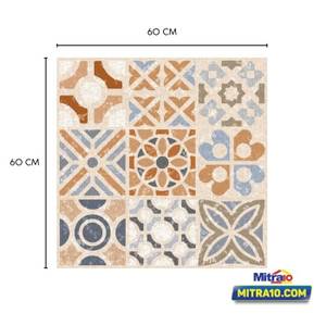 Habitat Keramik Lantai KW.A 60X60 CM (1.08 Meter Square) Ara Bella Coklat Matt