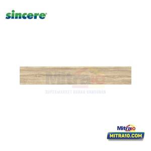 Sincere Granite Lantai REC-9153001 15X90 Cm Glossy Wood Coklat
