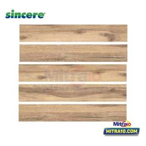 Sincere Granit Lantai REC-9153012 15x90CM/1.35M2 Glossy Wood Coklat