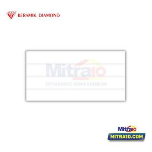 Diamond Keramik Dinding Kw.1 Maroko White 30x60 Cm